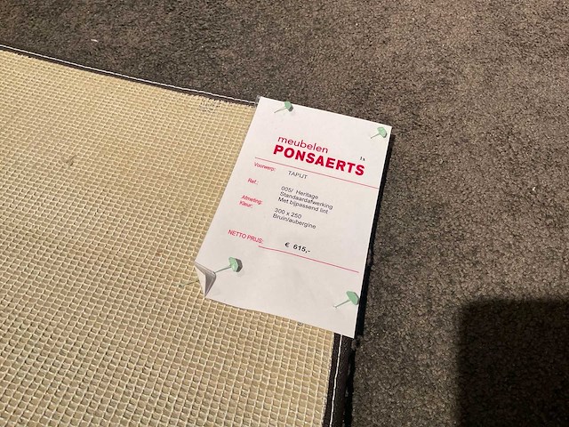 Ponsaerts heritage vloerkleed - afbeelding 7 van  7