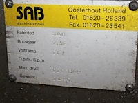 Ponsmachine sab max. druk 220 bar, bouwjaar 1993 - afbeelding 3 van  3