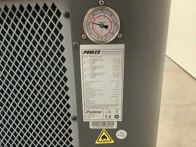 Poolex q-line 9 warmtepomp - afbeelding 4 van  4