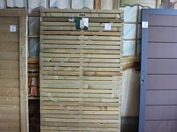 Poort hillhout elan. afmeting 99 x 180 cm. - afbeelding 1 van  4