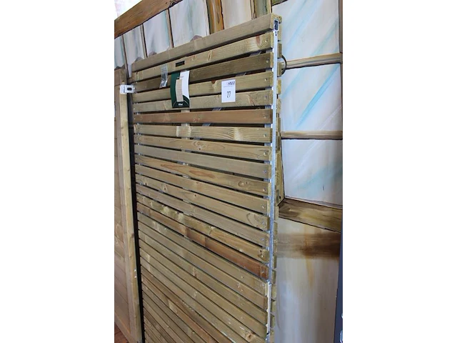 Poort hillhout elan. afmeting 99 x 180 cm. - afbeelding 4 van  4