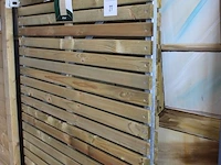 Poort hillhout elan. afmeting 99 x 180 cm. - afbeelding 4 van  4