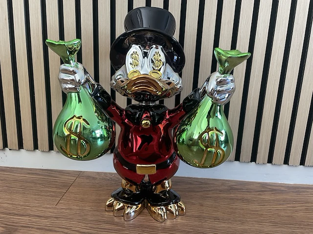 Pop art beeld - dagobert duck, 2025 - afbeelding 1 van  11
