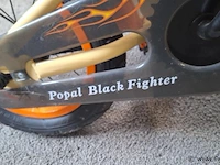 Popal kinderfiets | model black fighter | kleur beige | maat 12 inch - afbeelding 4 van  5