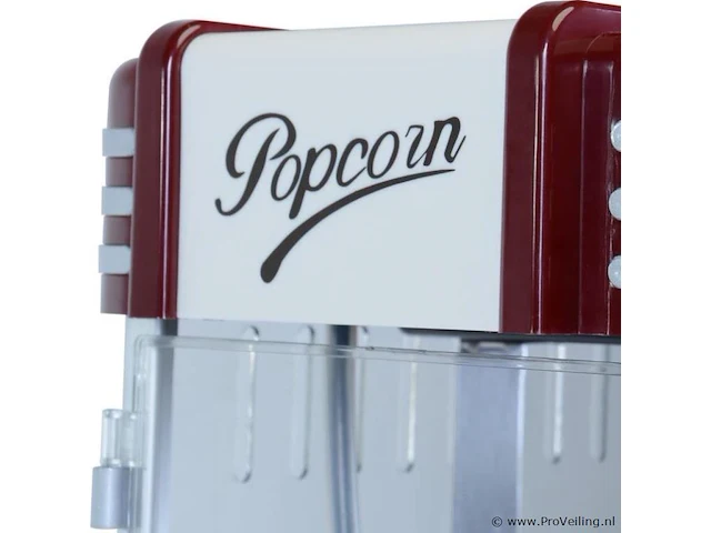 Popcorn machine retro - 28 x 24 x 45 cm - 60 l/h - afbeelding 2 van  12
