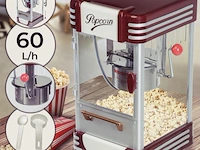 Popcorn machine retro - 28 x 24 x 45 cm - 60 l/h - afbeelding 1 van  12