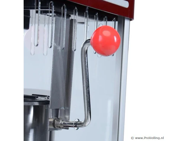 Popcorn machine retro - 28 x 24 x 45 cm - 60 l/h - afbeelding 8 van  12