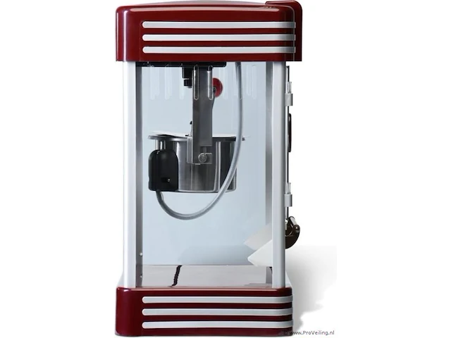Popcorn machine retro - 28 x 24 x 45 cm - 60 l/h - afbeelding 12 van  12