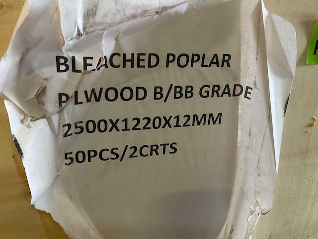 Populieren - multiplexplaat gegrond 250x122x1,2 cm (50x) - afbeelding 6 van  6