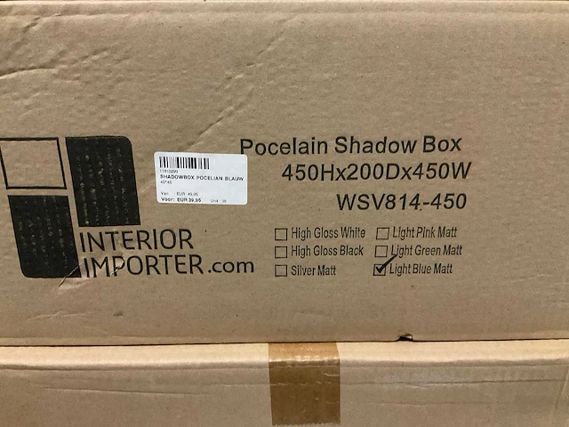 Porcelain shadow boxen (290x) - afbeelding 6 van  9