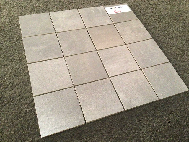 Porcelaingres radical shabby grey mat mozaïektegel 30x30 cm 7,92 m² - afbeelding 3 van  4