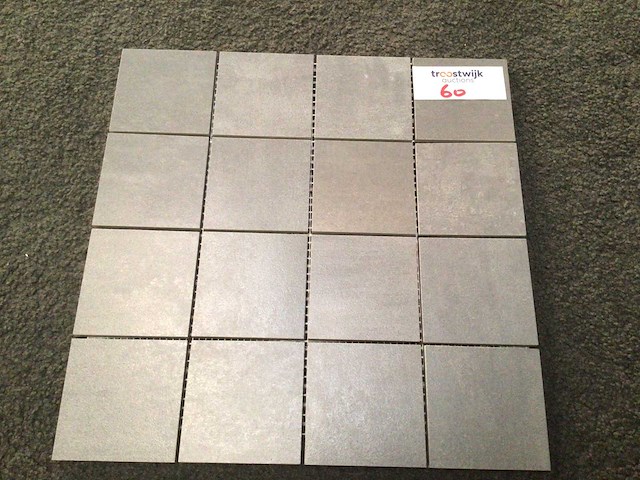 Porcelaingres radical shabby grey mat mozaïektegel 30x30 cm 7,92 m² - afbeelding 2 van  4