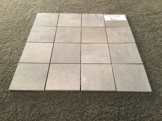 Porcelaingres radical shabby grey mat mozaïektegel 30x30 cm 7,92 m² - afbeelding 4 van  4