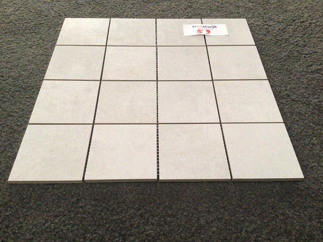 Porcelaingres radical shabby white mat mozaïektegel 30x30 cm 10,91 m² - afbeelding 4 van  5