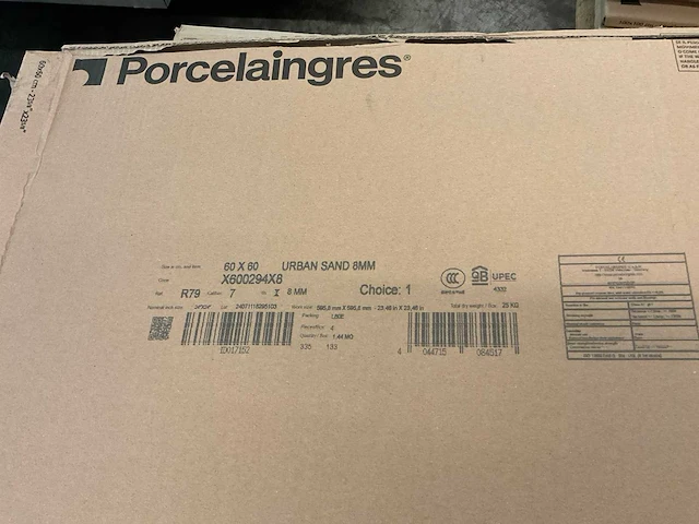 Porcelangrais vloertegel 7,2 m² - afbeelding 3 van  4