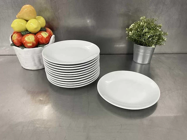 Porcelite - bord ø 24 cm (12x) - afbeelding 1 van  5