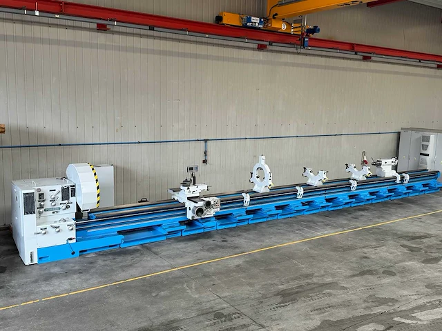 Poreba tpk 90 x 12.000 mm universal turning lathe - afbeelding 1 van  16