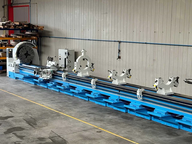 Poreba tpk 90 x 12.000 mm universal turning lathe - afbeelding 2 van  16