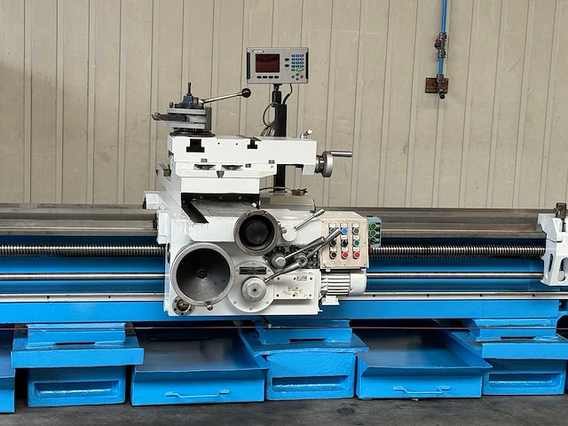 Poreba tpk 90 x 12.000 mm universal turning lathe - afbeelding 3 van  16