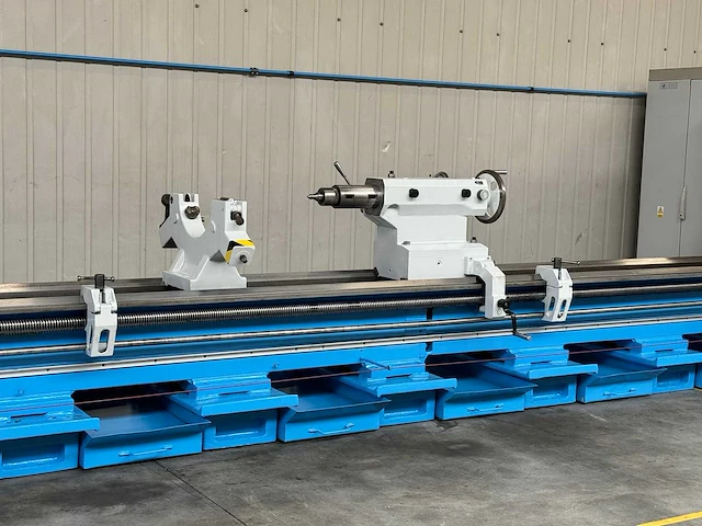 Poreba tpk 90 x 12.000 mm universal turning lathe - afbeelding 4 van  16