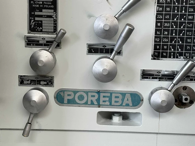 Poreba tpk 90 x 12.000 mm universal turning lathe - afbeelding 16 van  16