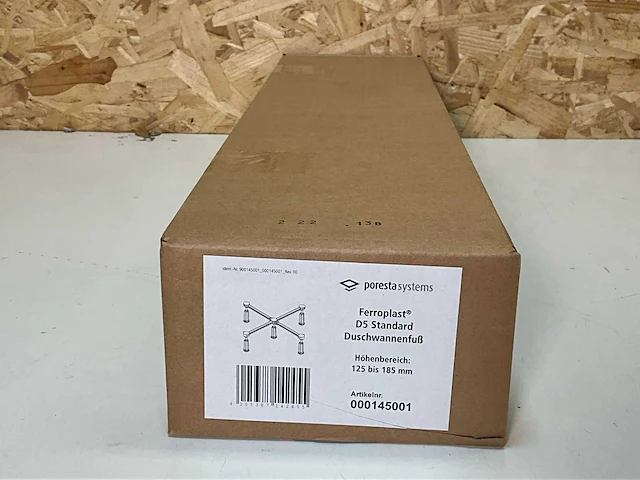 Poresta ferroplast douchebakpoten (50x) - afbeelding 3 van  5