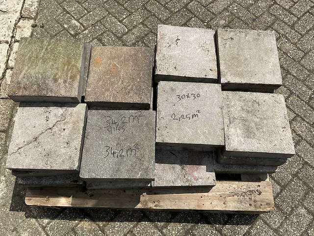 Porfido natuursteen tuintegel - afbeelding 2 van  5