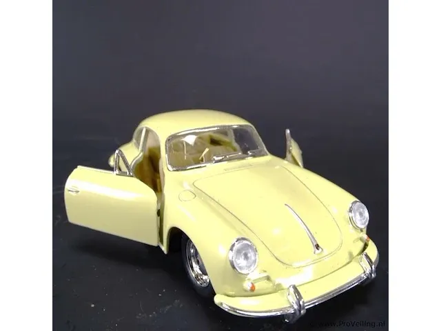 Porsche 356 b carrera 2 beige - afbeelding 4 van  5