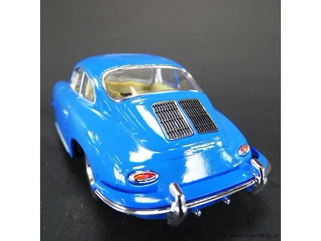 Porsche 356 b carrera 2 blauw - afbeelding 3 van  5