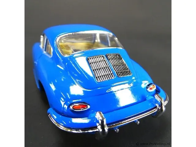 Porsche 356 b carrera 2 blauw - afbeelding 3 van  5
