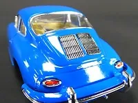 Porsche 356 b carrera 2 blauw - afbeelding 3 van  5