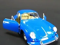 Porsche 356 b carrera 2 blauw - afbeelding 4 van  5
