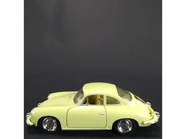 Porsche 356 b carrera 2 geel - afbeelding 2 van  5