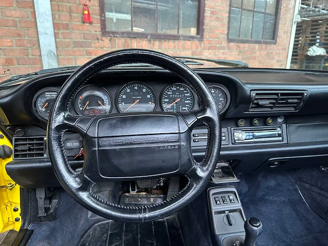 Porsche 911 964 carrera cabrio 250pk 1992 youngtimer - afbeelding 17 van  40