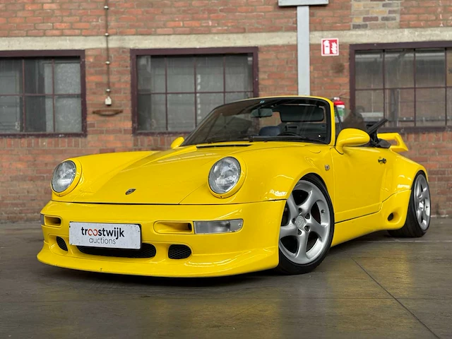 Porsche 911 964 carrera cabrio 250pk 1992 youngtimer - afbeelding 2 van  42
