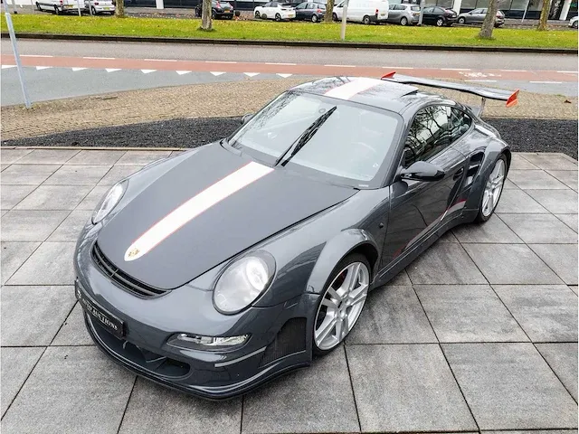 Porsche 911 997 3.6 direct fuel 380pk automaat 2012 rsr omgebouwd schuifdak 360°camera bose dab - afbeelding 3 van  45