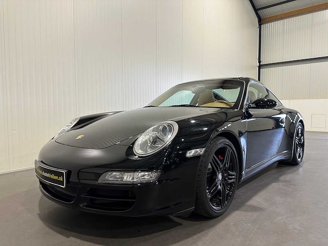 Porsche 911 997 carrera 4s targa 355pk 3.8 handgeschakeld duits kenteken - afbeelding 1 van  38