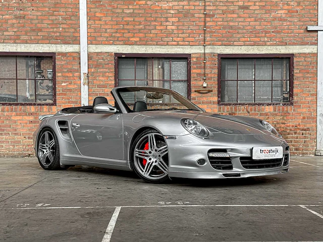 Porsche 911 997 turbo cabriolet 3.6 tt handgeschakeld 480pk 2009 - afbeelding 43 van  44