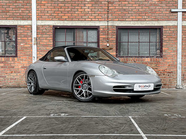 Porsche 911 cabriolet carrera 3.6 996 320p 2003 youngtimer handgeschakeld - afbeelding 38 van  40
