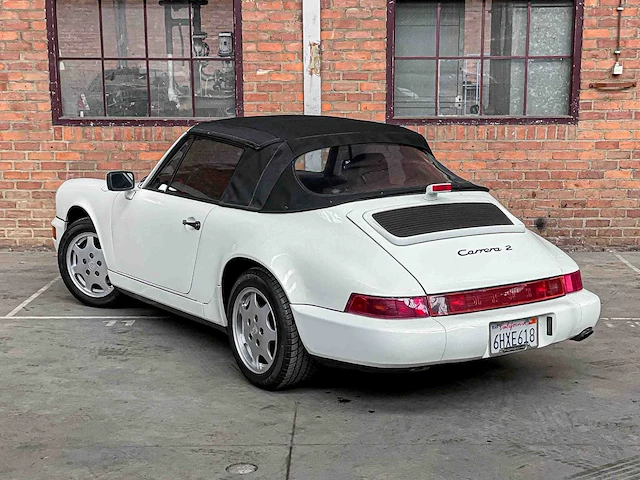 Porsche 911 carrera 2 964 cabriolet 1991 - afbeelding 14 van  54