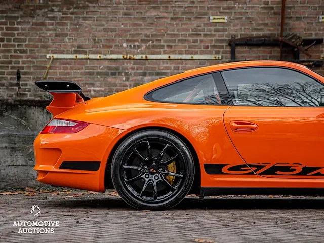 Porsche 911 gt3 rs 997 3.6 415pk -handgeschakeld- 2008 sport-chrono, 64-zj-bh -youngtimer- - afbeelding 10 van  74