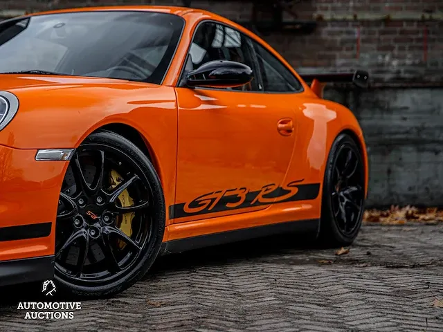 Porsche 911 gt3 rs 997 3.6 415pk -handgeschakeld- 2008 sport-chrono, 64-zj-bh -youngtimer- - afbeelding 33 van  74