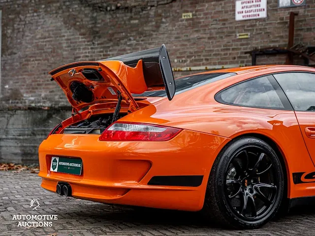 Porsche 911 gt3 rs 997 3.6 415pk -handgeschakeld- 2008 sport-chrono, 64-zj-bh -youngtimer- - afbeelding 56 van  74