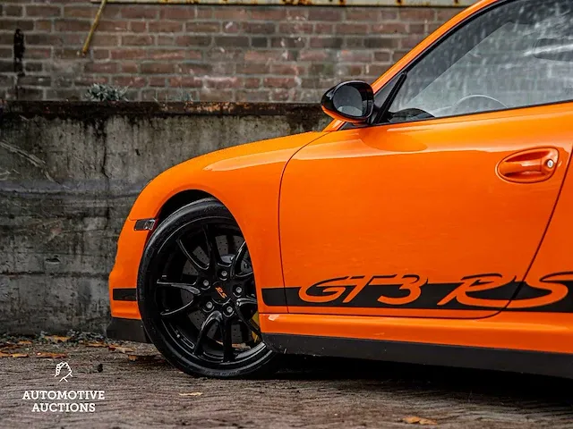Porsche 911 gt3 rs 997 3.6 415pk -handgeschakeld- 2008 sport-chrono, 64-zj-bh -youngtimer- - afbeelding 33 van  74