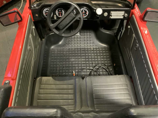 Porsche 911 turbo cabrio elektrische kids car - afbeelding 10 van  11