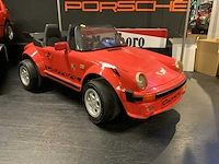 Porsche 911 turbo cabrio elektrische kids car - afbeelding 1 van  11