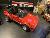 Porsche 911 turbo cabrio elektrische kids car - afbeelding 2 van  11