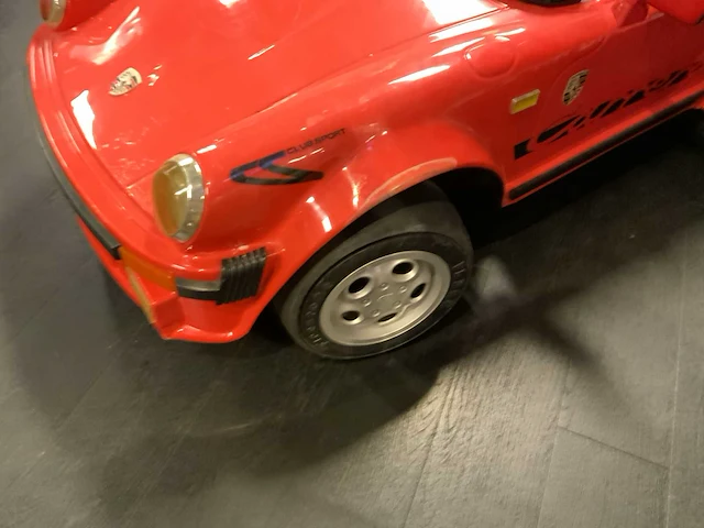 Porsche 911 turbo cabrio elektrische kids car - afbeelding 4 van  11