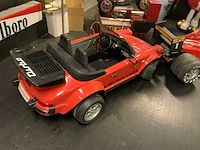 Porsche 911 turbo cabrio elektrische kids car - afbeelding 6 van  11