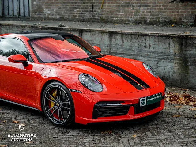Porsche 911 turbo s 992 3.8 sport-chrono 650pk 2020 -carbon-, s-384-vh - afbeelding 21 van  90